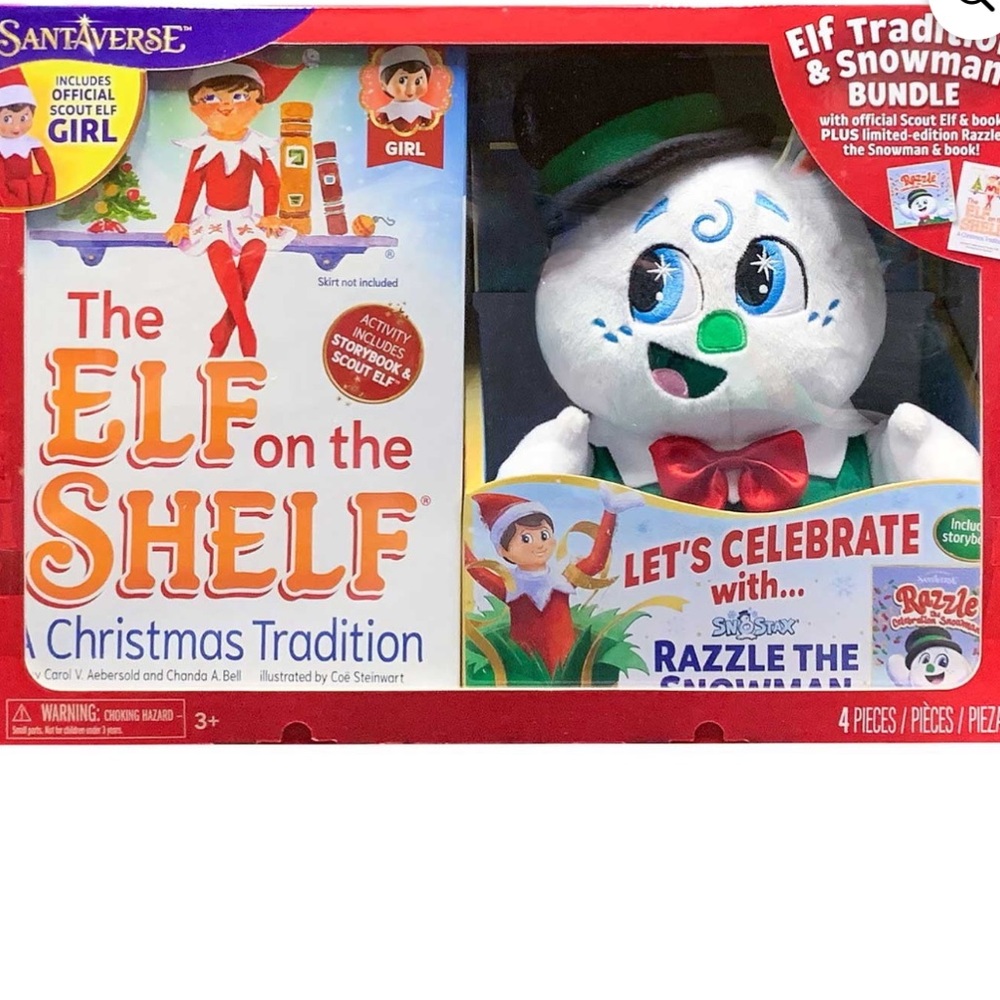 Girl elf on shelf bundle